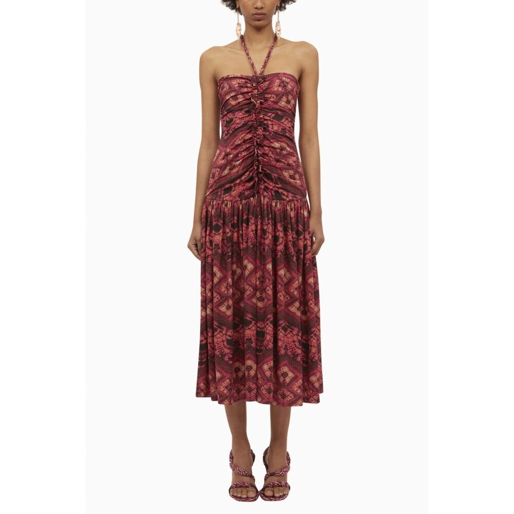 Ulla Johnson Marcella Midi Dress,  Wild‎ Rose, Size 2, New with tag